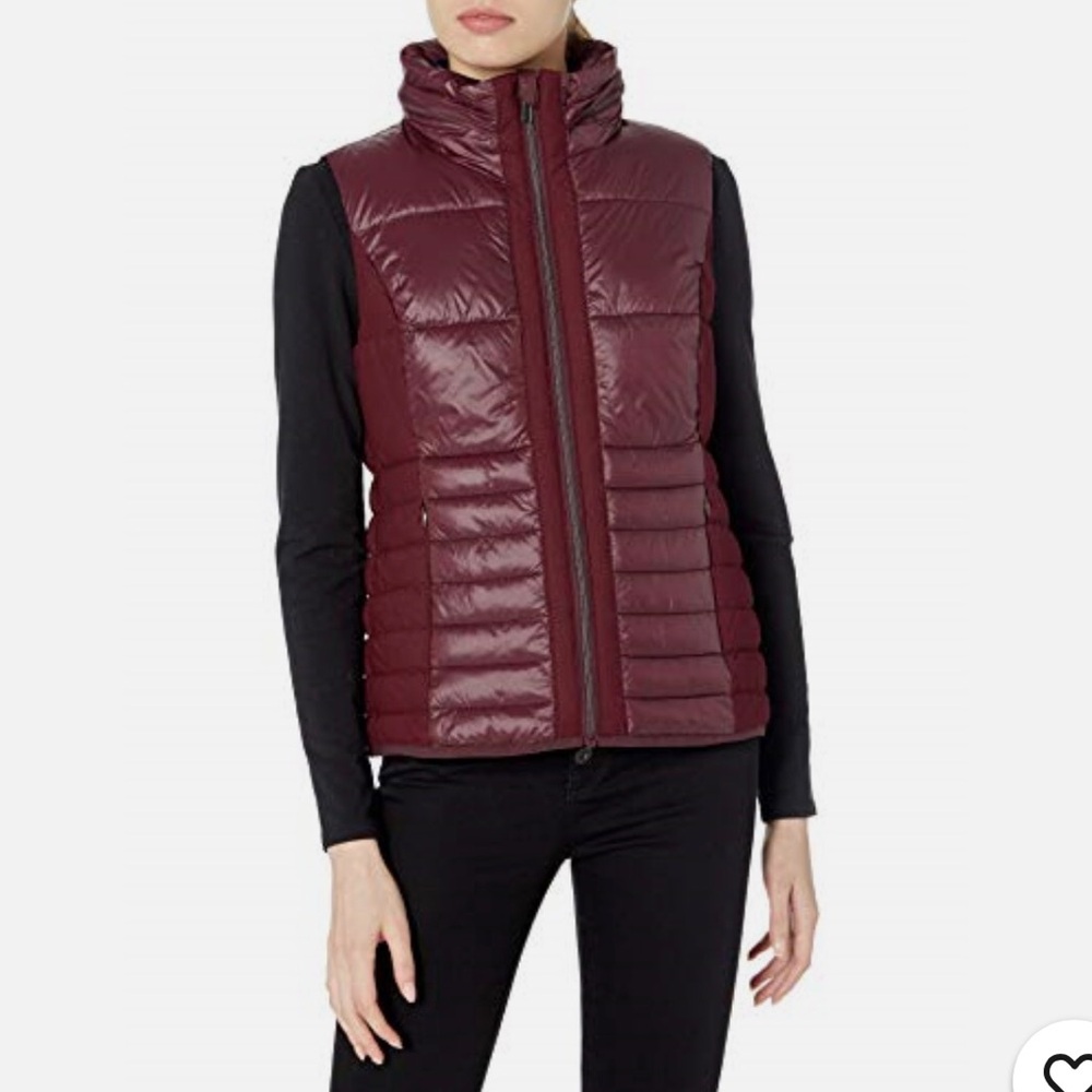 NWOT Marc New York Deep Burgundy Performance Vest